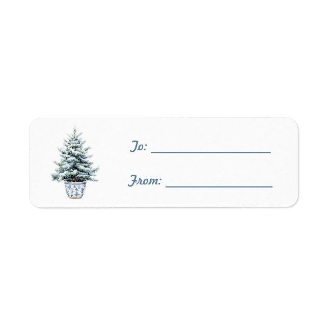 Arbre Bleu de Noël  (Devant)