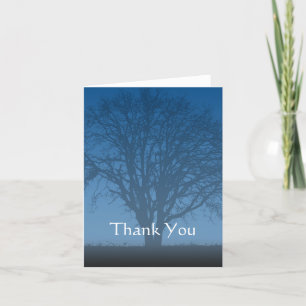 Arbre bleu rustique de Merci de la vie
