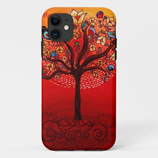 "Arbre coque iphone de vie" (Dos)