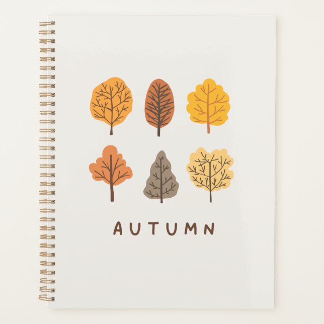 Arbre d'automne minimaliste (Devant)