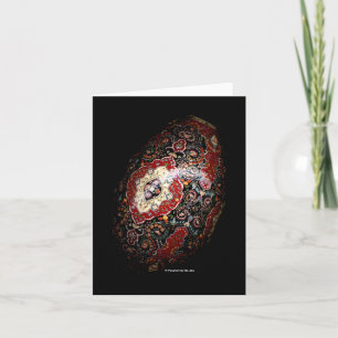 Arbre de carte de Pysanka de nandou de la vie