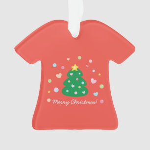 Arbre de fête mignon coloré de Joyeux Noël