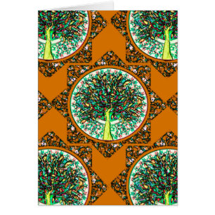 Arbre de la vie modelé par orange