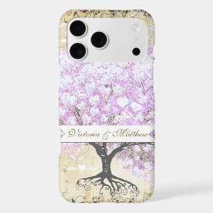 Arbre de Lavande à Feuille de Coeur Mariage Oiseau