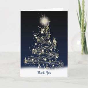 Arbre de musique de Noël merci