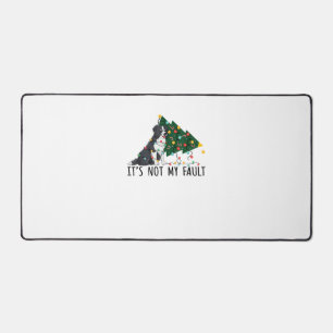 Arbre de Noël Ce n'est pas ma faute Bordure Collie