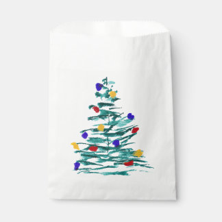 Arbre de Noël et ampoules Favoriser les sacs