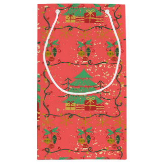 Arbre de Noël et cadeaux - Sac cadeau RG