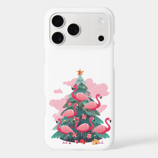 ARBRE DE NOËL FLAMANT ROSE  (Verso)