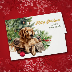 Arbre de Noël Golden Retriever Wicket Basket