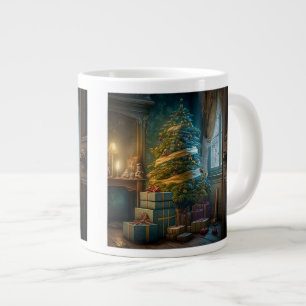 Arbre de Noël intérieur Jumbo Mug
