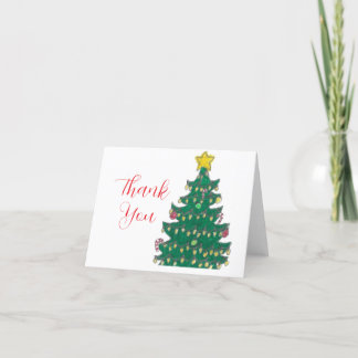 Arbre de Noël Merci Note