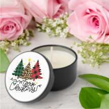 Arbre de Noël | Merry Christmas Mini Candle