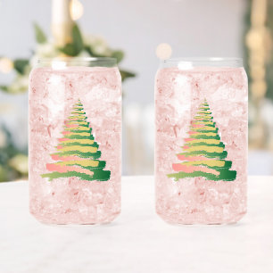 Arbre de Noël Minimaliste aux Traits de Pinceau