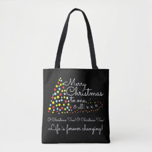 Arbre de Noël moderne, Sac fourre-tout festif