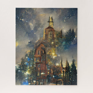 Arbre de Noël, Puzzle de l'église de Noël