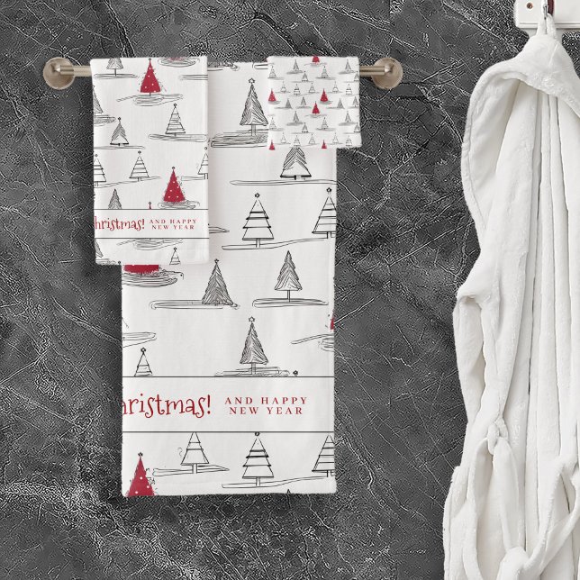 Arbre de Noël rouge Motif#5 ID1009 (Créateur téléchargé)