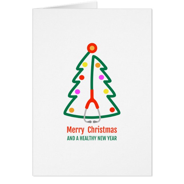 Arbre de Noël stéthoscope (Devant)