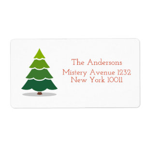 Arbre de Noël vert moderne