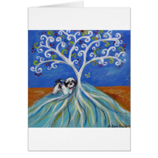 Arbre de Spritual d'amour de Shih Tzu