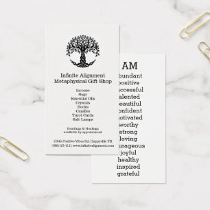 Arbre de vie Affirmations positives Je suis