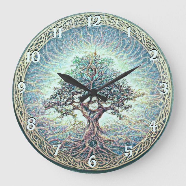 Arbre de vie grande horloge (Recto)