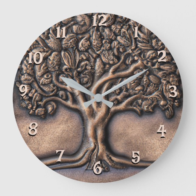 Arbre de vie grande horloge (Recto)
