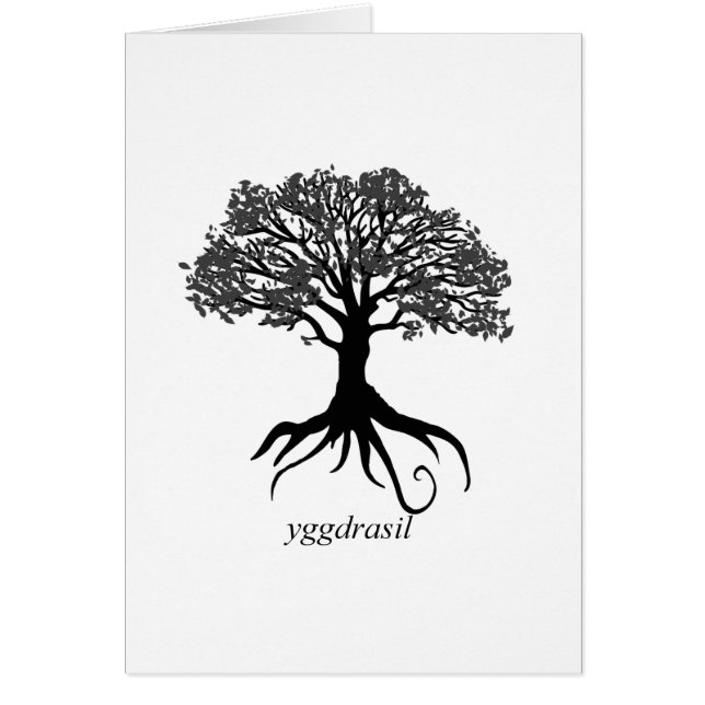 Arbre de Yggdrasil de la vie (Devant)