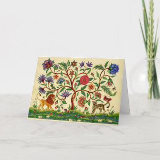 Arbre des cartes vierges de ~ de la vie