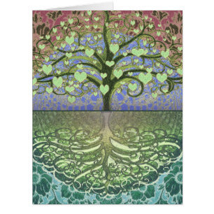 Arbre des coeurs et de l'amour de la vie
