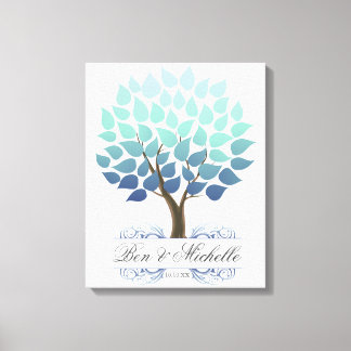 Arbre d'hiver - 50 Canvas Signature Livre d'or