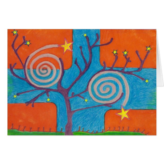 Arbre en spirale (Devant horizontal)