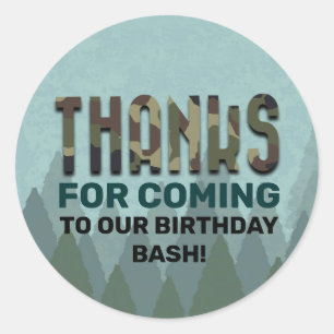 Arbre extérieur Top Obstacle Course Stickers