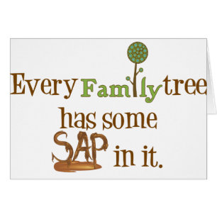 Arbre familial amusant