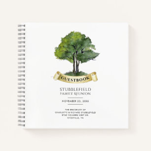 Arbre généalogique Livre d'or de la réunion de fam