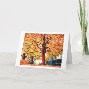 ARBRE MAJESTUEUX SUR HIGH STREET carte