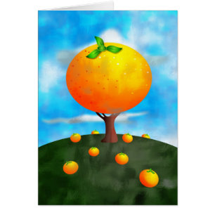 Arbre orange