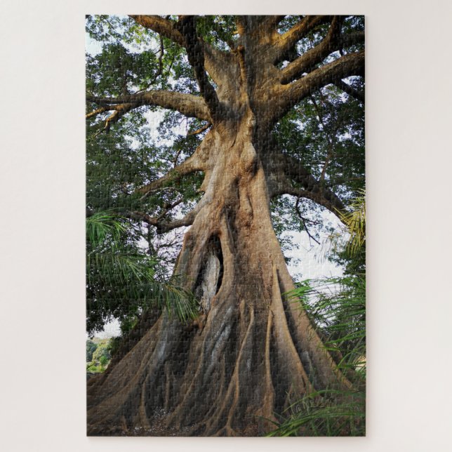 Arbre puzzle en Afrique (Vertical)