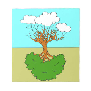 arbre renversé notepad