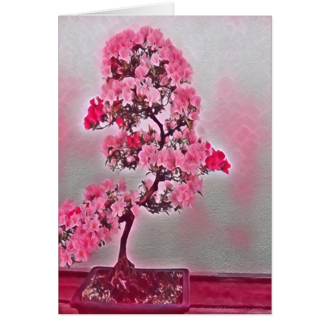 Arbre rose bonsaï (Devant)