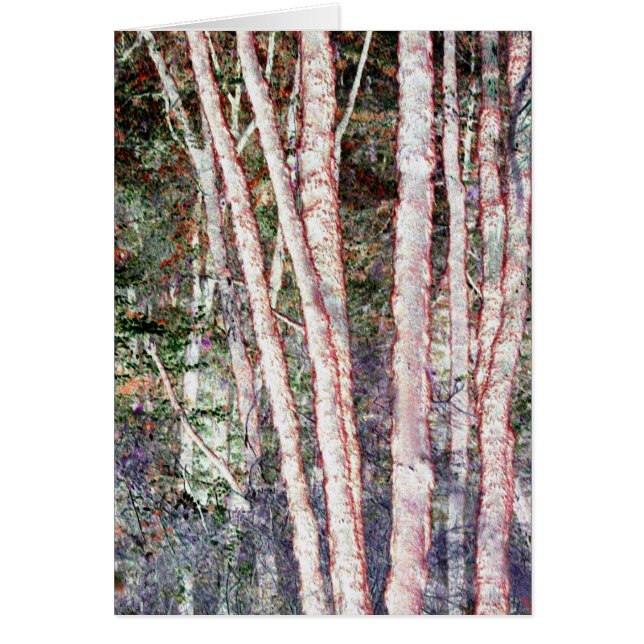 Arbres à bords rouges (Devant)