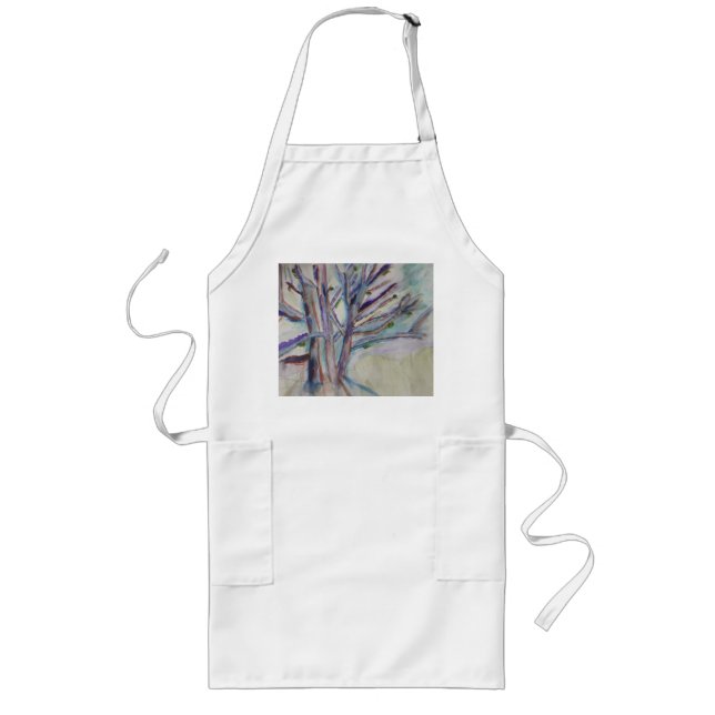 Arbres Abstraits long tablier (Devant)