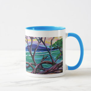 Arbres de tasse d'Ukumehame à mille crêtes