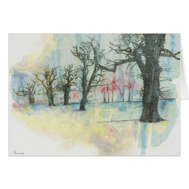 Arbres d'hiver (Devant horizontal)