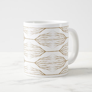 Arbres d'hiver Jumbo Mug