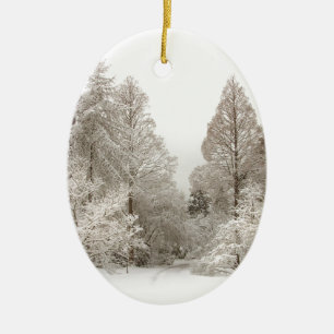 Arbres d'hiver Ornement Décoration d'hiver Personn