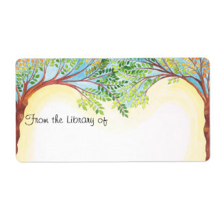 Arbres Plaque du livre