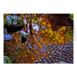 Arbres reflétés - carte