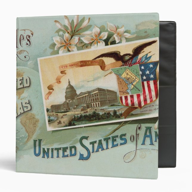 Arbuckles' illlustrated atlas binder (Front/Inside)