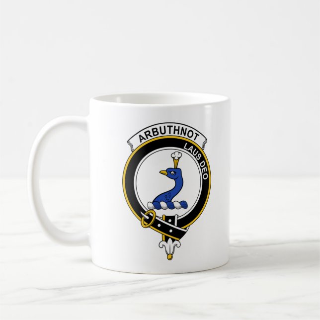 Arbuthnot Tartan Café Mug - taille 11oz (Gauche)